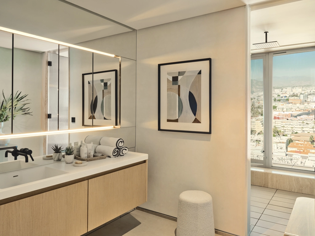 Elegante badeværelser med premium materialer, moderne armaturer og gennemtænkt design for en spa-lignende oplevelse derhjemme.