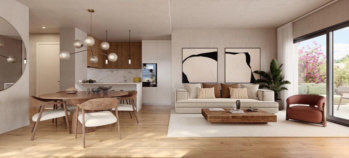 Moderne italiensk designede køkkener er fuldt udstyret med hvidevarer af høj kvalitet for ubesværet madlavning og underholdning.