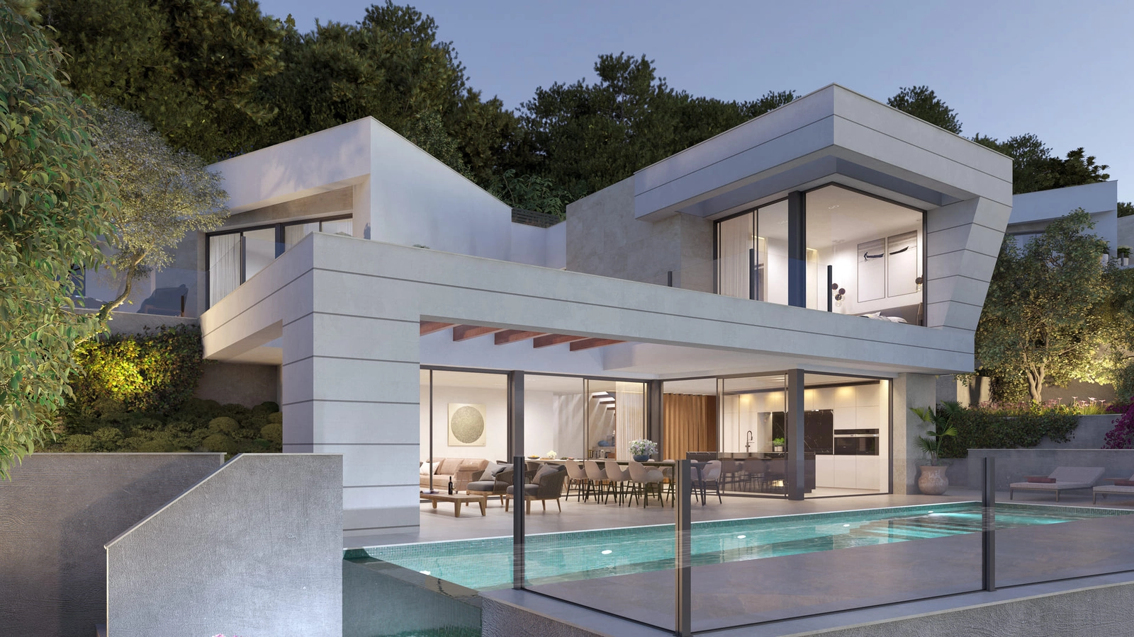 Den perfekte ramme for at underholde gæster eller nyde et roligt familieliv i dit luksushjem.