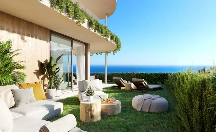Havelejligheder byder på frodige private grønne områder, ideelle til at nyde det vidunderlige klima i det sydlige Spanien.